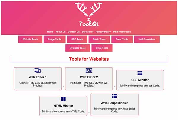 toolqi.com review : Website Design