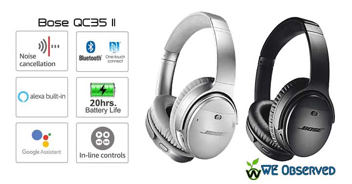 Bose QuietComfort 35 II features and specification