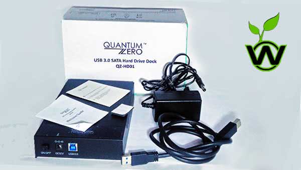 Best HDD/SDD Enclosure Case Review: QuantumZERO QZ-HD01 USB 3.0 SATA Dock