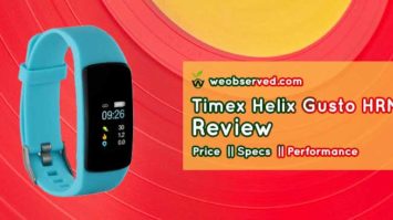 Timex Helix Gusto HRM Review
