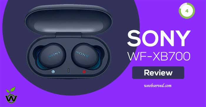 Sony WF-XB700 Review 