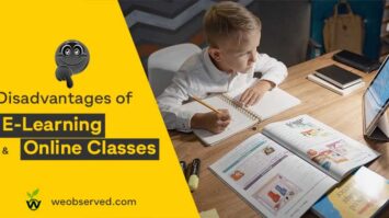 Disadvantages of E-Learning and Online Classes