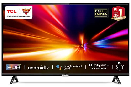 TCL 40” FHD Certified Android R Smart LED TV (40S6505)