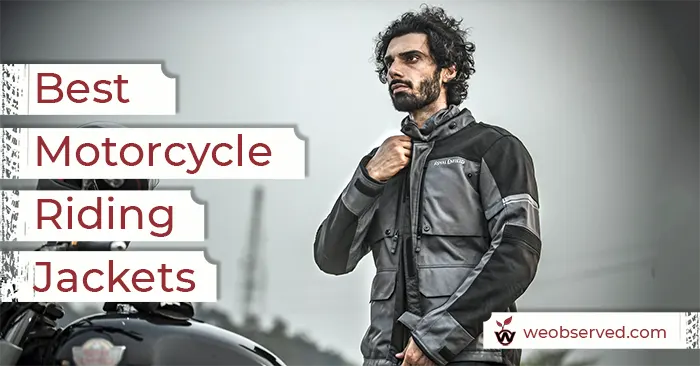  Motorcycle riding jackets