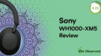 Sony WH1000-XM5 Review