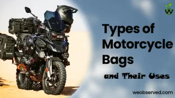 Types of Motorcycle Bags and Their Uses