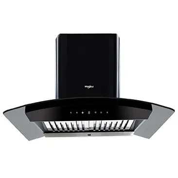 Whirlpool Auto Clean 901 HAC HOOD (1100 m³/HR Auto-Clean Curved Glass Kitchen Chimney)