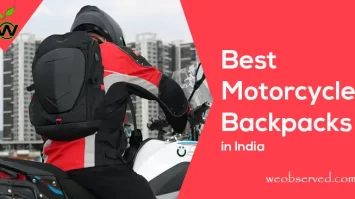 Best Motorcycle Backpacks in India