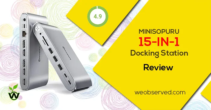 Minisopuru DisplayLink 15-in-1 Docking Station Review