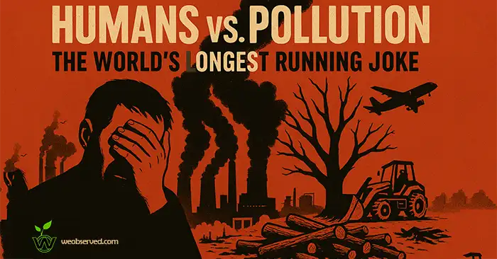 Humans vs. Pollution: The World's Longest Running Joke