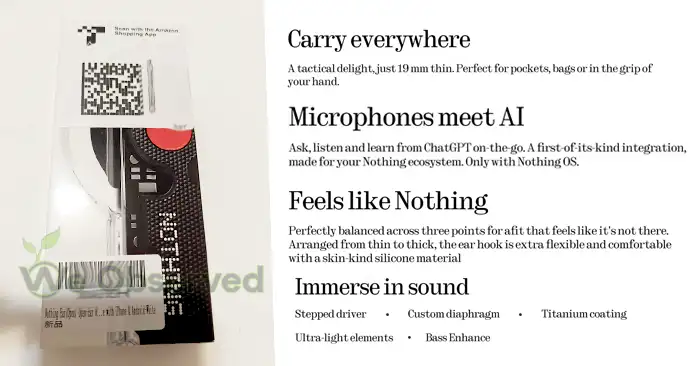 Nothing Ear (Open) Packaging