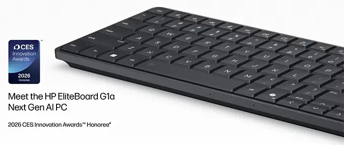 HP PC in Keyboard