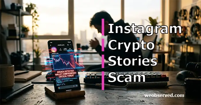 Instagram Posting Crypto Stories