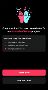 Screentime to Cash TikTok