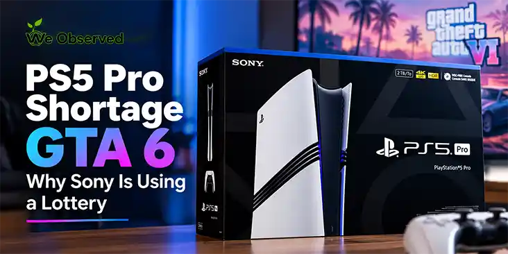 PS5 Pro Shortage GTA 6: Why Sony Is Using a Lottery