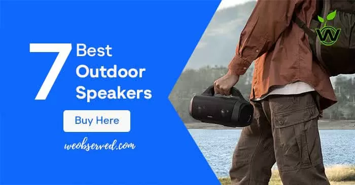 Best Outdoor Speakers 1